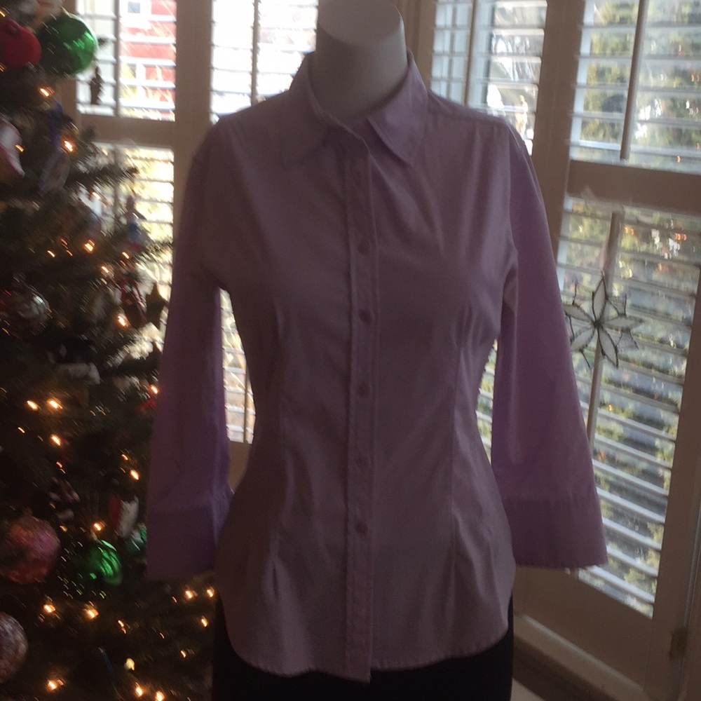 3/4 sleeve stretch blouse